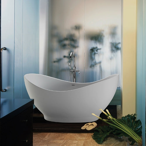 MTI - Juliet Sculpturestone Freestanding Bathtub (66.75X28.75)