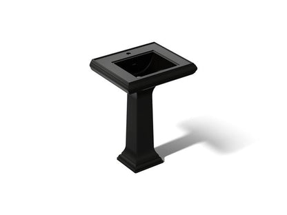 Kohler - Memoirs 24-1/4 Inch Rectangular Pedestal Bathroom Sink - Single Hole