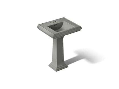 Kohler - Memoirs 24-1/4 Inch Rectangular Pedestal Bathroom Sink - 4Cc Holes