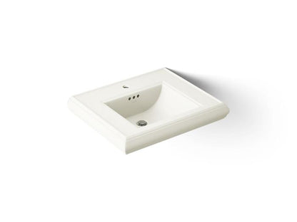 Kohler - Memoirs 20 Inch Rectangular Console Tabletop Bathroom Sink With Overflow - Single Hole