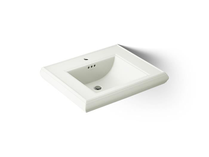 Kohler - Memoirs 22-1/4 Inch Rectangular Console Tabletop Bathroom Sink With Overflow - Single Hole