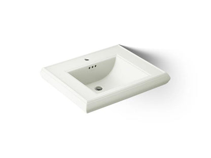 Kohler - Memoirs 22-1/4 Inch Rectangular Console Tabletop Bathroom Sink With Overflow - Single Hole