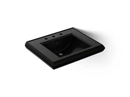 Kohler - Memoirs 22-1/4 Inch Rectangular Console Tabletop Bathroom Sink With Overflow - 8Cc Holes