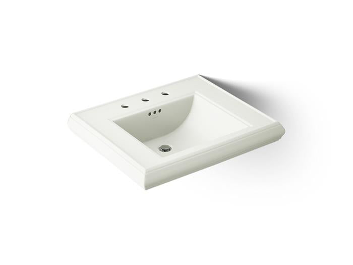 Kohler - Memoirs 22-1/4 Inch Rectangular Console Tabletop Bathroom Sink With Overflow - 8Cc Holes