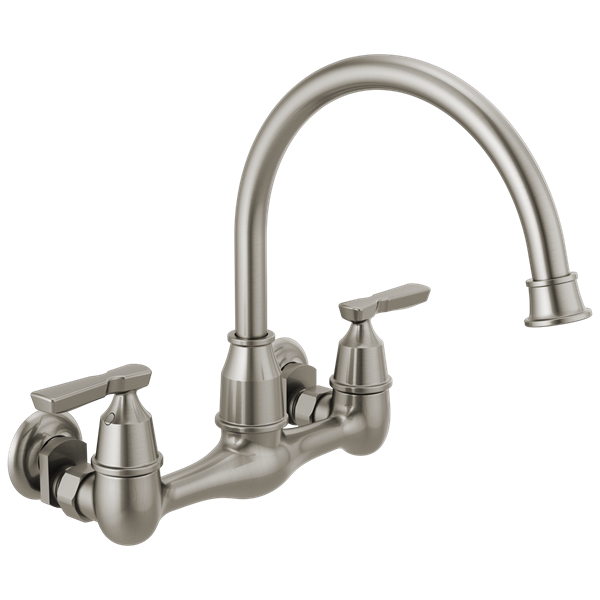 Delta - Corin Two Handle Wall Mounted Kitchen Faucet