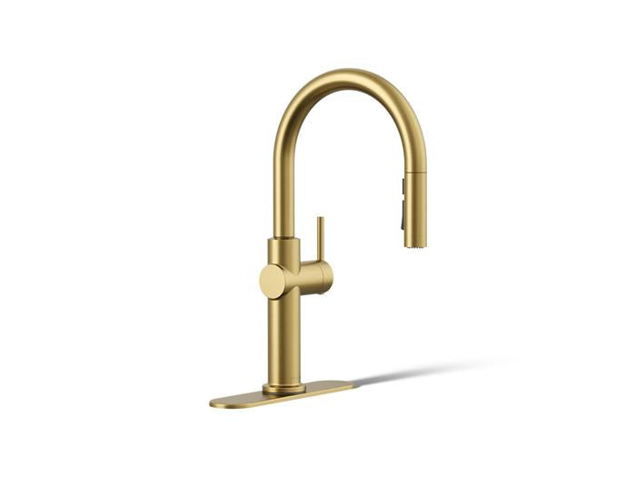 Kohler - Crue Pull-Down Kitchen Sink Faucet With Three-Function Sprayhead