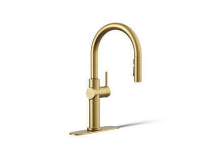 Kohler - Crue Pull-Down Kitchen Sink Faucet With Three-Function Sprayhead