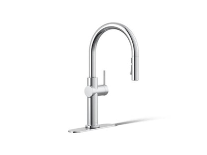 Kohler - Crue Pull-Down Kitchen Sink Faucet With Three-Function Sprayhead