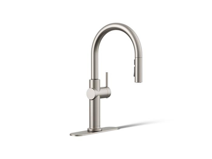 Kohler - Crue Pull-Down Kitchen Sink Faucet With Three-Function Sprayhead