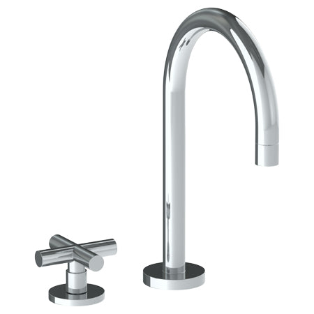 Watermark - Loft 2.0 Deck Mounted 2 Hole Gooseneck Lavatory Set