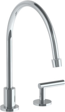 Watermark - Loft 2.0 Deck Mounted 2 Hole Extended Gooseneck Kitchen Faucet