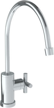 Watermark - Loft 2.0 Deck Mounted 1 Hole Extended Gooseneck Kitchen Faucet