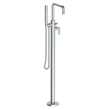 Watermark - Loft 2.0 Single Hole Floor Standing Square Bath Set With Hand Shower
