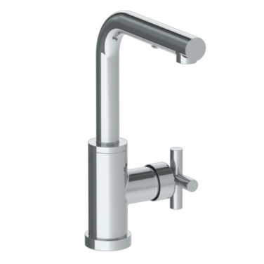 Watermark - Loft 2.0 Deck Mounted 1 Hole Square Top Prep Faucet with Pull Out Spray