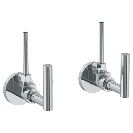 Watermark - Loft 2.0 Lavatory Angle Stop Kit -1/2 Inch Ips X 3/8 Inch Od Compression