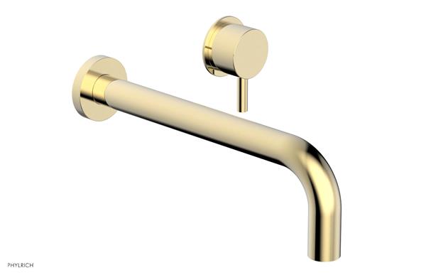 Phylrich - Basic II 10 Inch Single Handle Wall Lavatory Set - Lever Handle