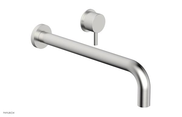 Phylrich - Basic II 12 Inch Single Handle Wall Lavatory Set - Lever Handle