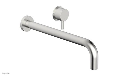 Phylrich - Basic II 12 Inch Single Handle Wall Lavatory Set - Lever Handle