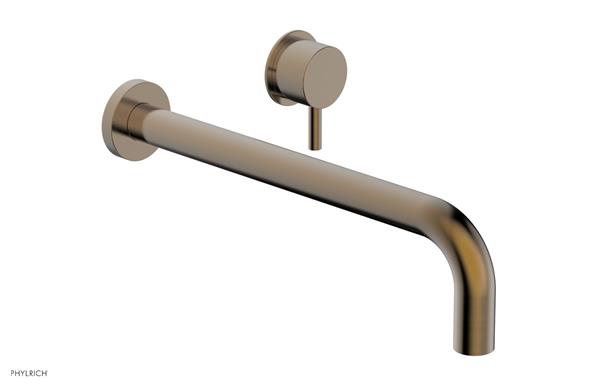 Phylrich - Basic II 12 Inch Single Handle Wall Lavatory Set - Lever Handle