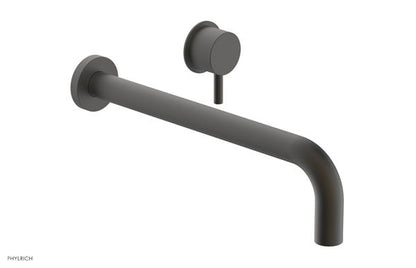Phylrich - Basic II 12 Inch Single Handle Wall Lavatory Set - Lever Handle