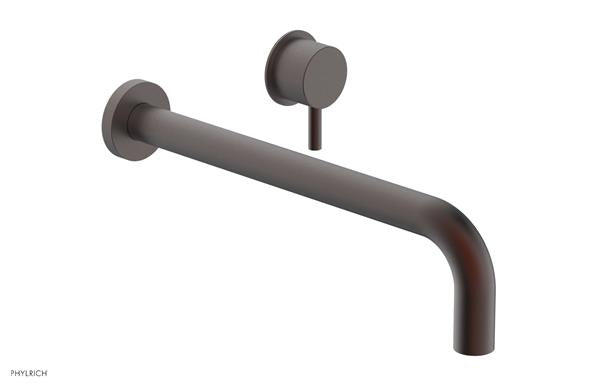 Phylrich - Basic II 12 Inch Single Handle Wall Lavatory Set - Lever Handle