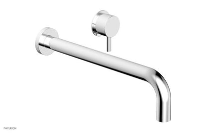 Phylrich - Basic II 12 Inch Single Handle Wall Lavatory Set - Lever Handle
