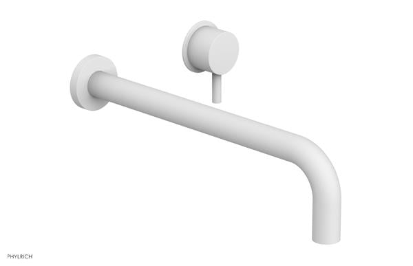 Phylrich - Basic II 12 Inch Single Handle Wall Lavatory Set - Lever Handle
