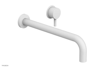 Phylrich - Basic II 12 Inch Single Handle Wall Lavatory Set - Lever Handle