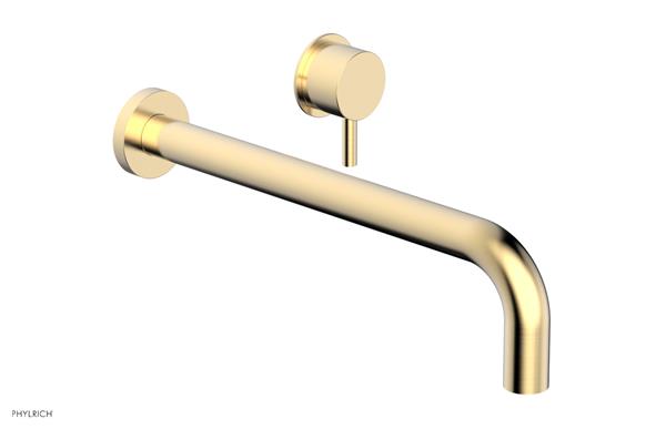 Phylrich - Basic II 12 Inch Single Handle Wall Lavatory Set - Lever Handle