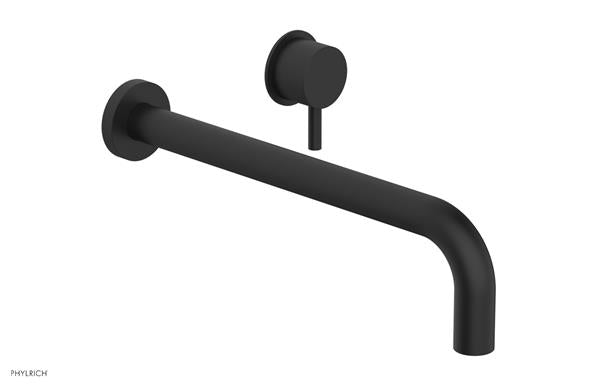 Phylrich - Basic II 12 Inch Single Handle Wall Lavatory Set - Lever Handle