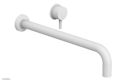 Phylrich - Basic II 14 Inch Single Handle Wall Lavatory Set - Lever Handle