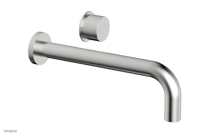 Phylrich - Basic II 10 Inch Single Handle Wall Lavatory Set - Smooth Handle