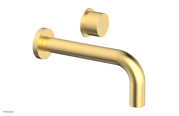 Phylrich - Basic II Single Handle Wall Lavatory Set - Smooth Handle