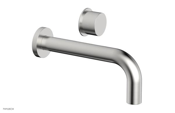 Phylrich - Basic II Single Handle Wall Lavatory Set - Smooth Handle