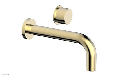 Phylrich - Basic II Single Handle Wall Lavatory Set - Smooth Handle