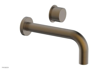 Phylrich - Basic II Single Handle Wall Lavatory Set - Smooth Handle