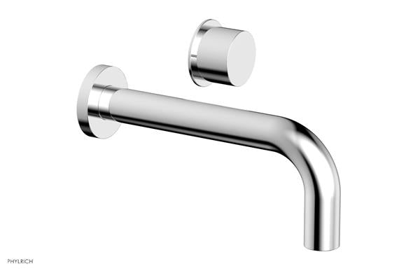 Phylrich - Basic II Single Handle Wall Lavatory Set - Smooth Handle