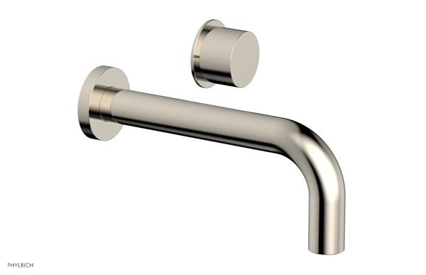Phylrich - Basic II Single Handle Wall Lavatory Set - Smooth Handle