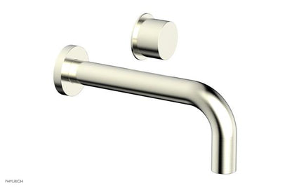Phylrich - Basic II Single Handle Wall Lavatory Set - Smooth Handle