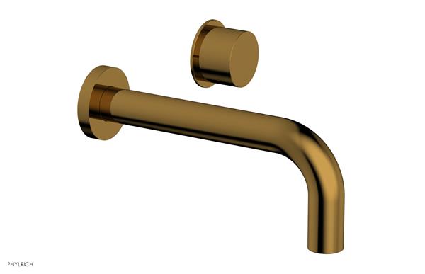 Phylrich - Basic II Single Handle Wall Lavatory Set - Smooth Handle
