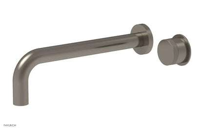 Phylrich - Basic II 10 Inch Single Handle Wall Lavatory Set - Knurled Handle