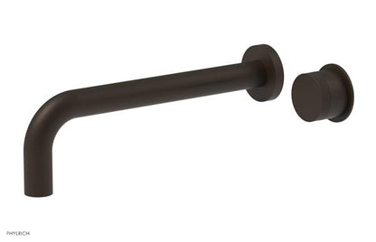 Phylrich - Basic II 10 Inch Single Handle Wall Lavatory Set - Knurled Handle