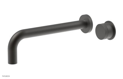 Phylrich - Basic II 10 Inch Single Handle Wall Lavatory Set - Knurled Handle