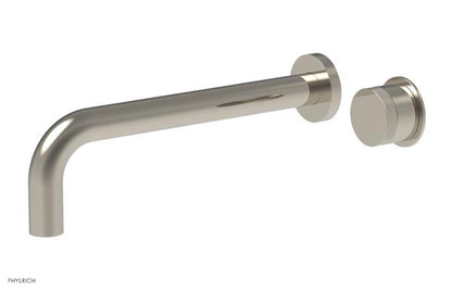 Phylrich - Basic II 10 Inch Single Handle Wall Lavatory Set - Knurled Handle