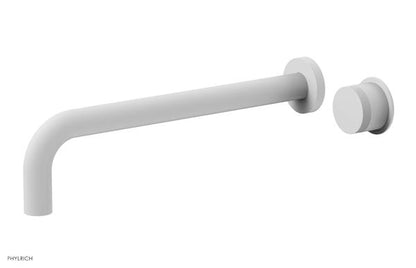 Phylrich - Basic II 12 Inch Single Handle Wall Lavatory Set - Knurled Handle
