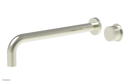 Phylrich - Basic II 12 Inch Single Handle Wall Lavatory Set - Knurled Handle