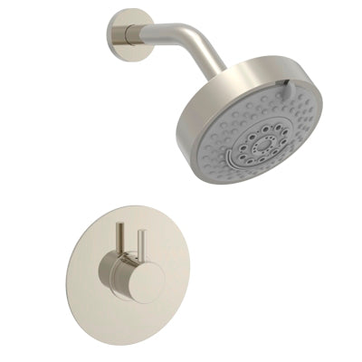 Phylrich - Basic II Pressure Balance Shower Set Round Plate - Lever Handle