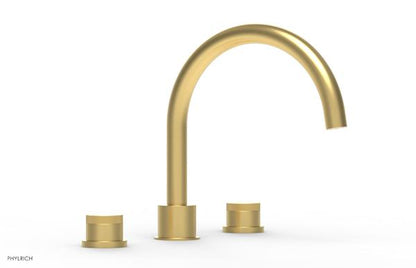 Phylrich - Basic II Deck Tub Set Knurled Handles Trim Only