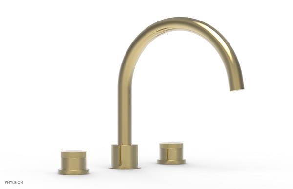 Phylrich - Basic II Deck Tub Set Knurled Handles Trim Only