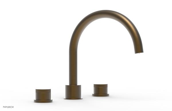 Phylrich - Basic II Deck Tub Set Knurled Handles Trim Only